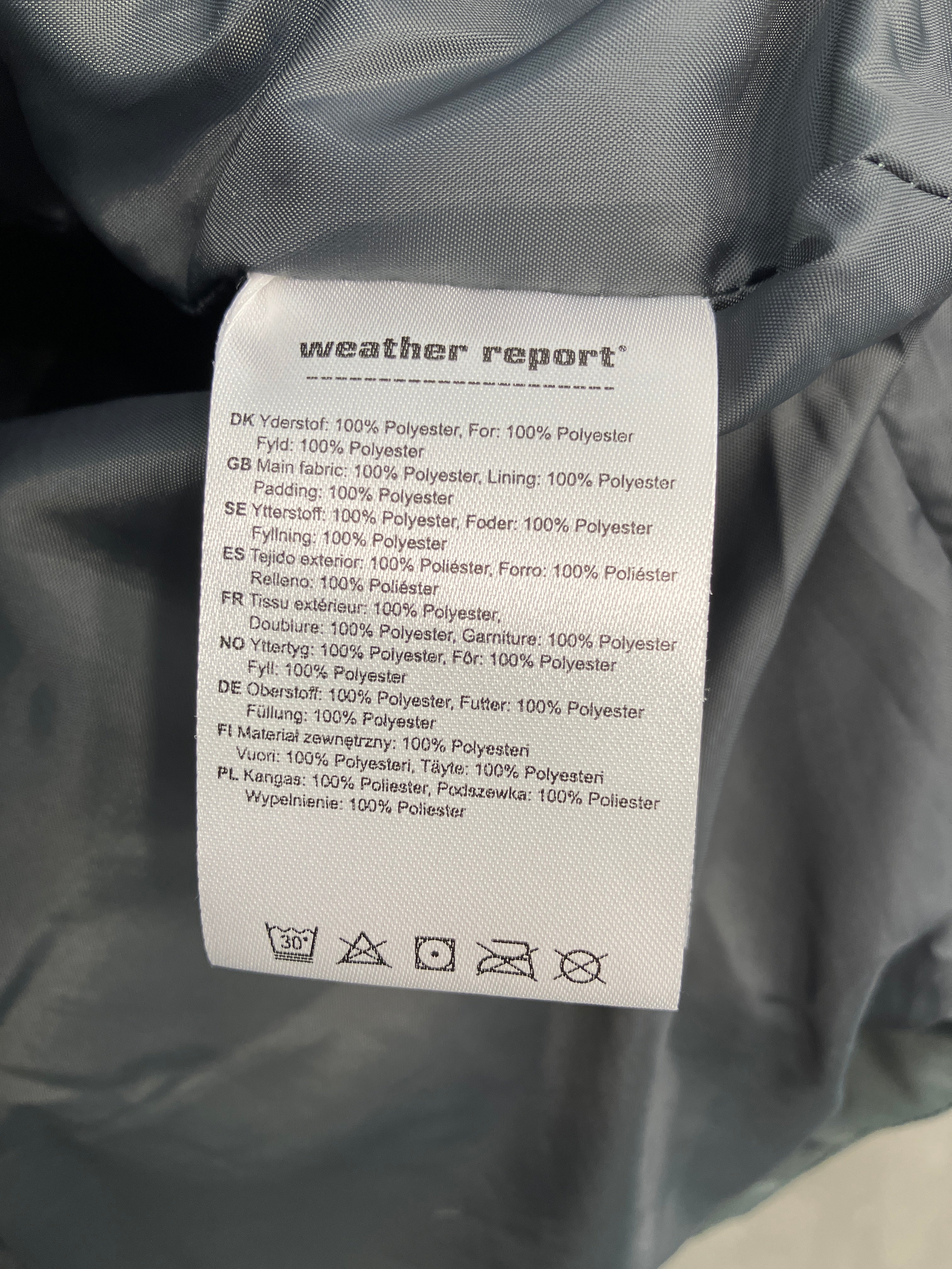 Weather report Jakke